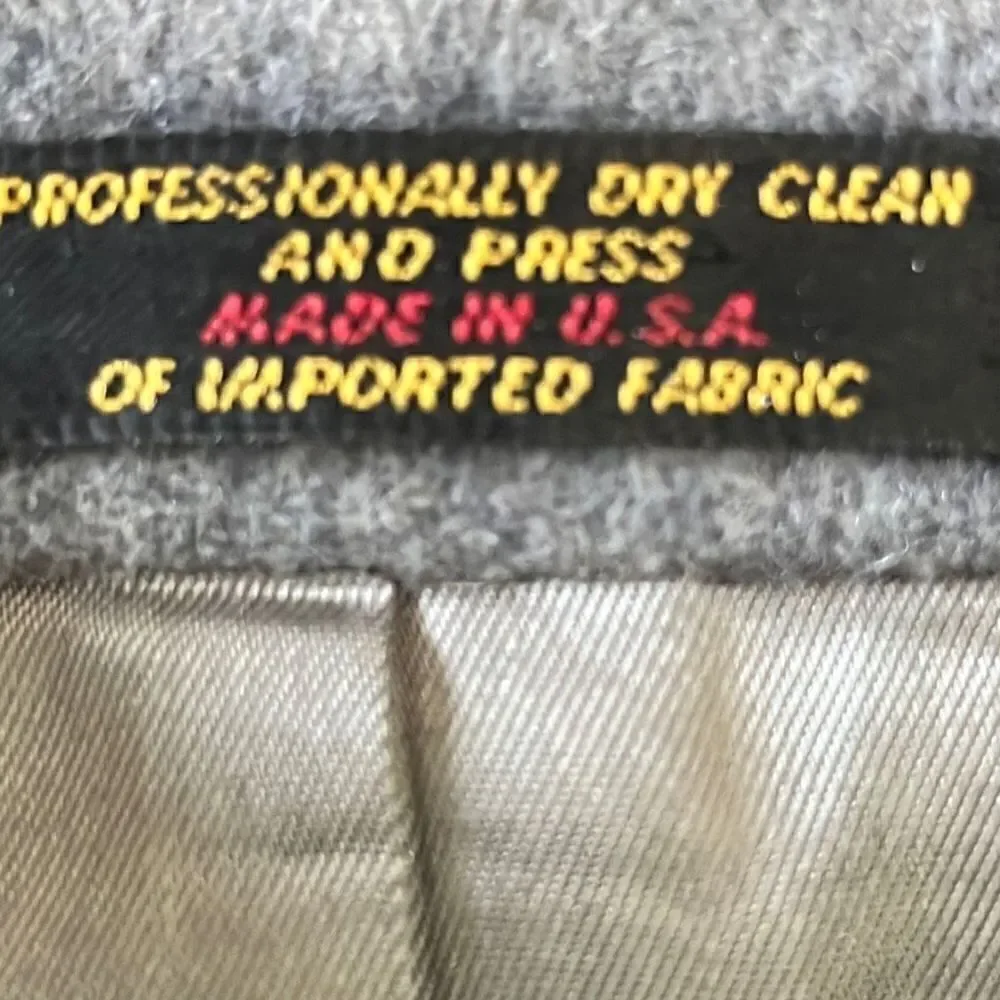 Oscar De La Renta 3 Button Notch Lapel Blazer Sz. 44